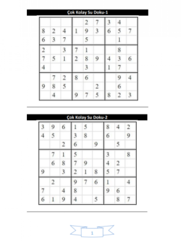 1000 Sudoku Büyük Boy (2 Büyük Cilt) - Resim 3