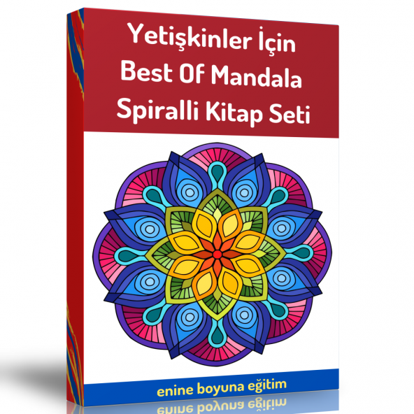 Yetişkinler İçin Best Of Mandala Spiralli Kitap Seti (3 Spiralli Kitap) ürün görseli 1