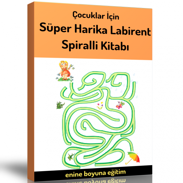 Çocuklara Süper Harika Labirent Kitabı