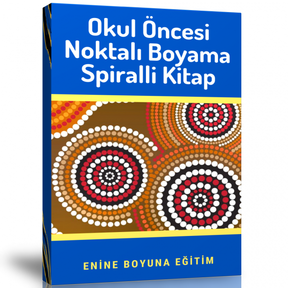 Okul Öncesi Noktalı Boyama Spiralli Kitap