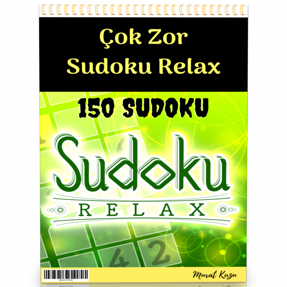 Çok Zor Sudoku Relax Kitabı