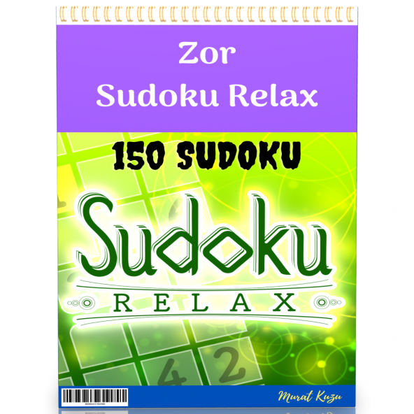 Zor Sudoku Relax Kitabı