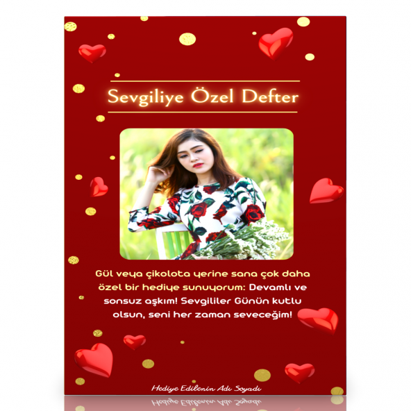 Sevgiliye Özel Defter (Spiralli Özel Defter)