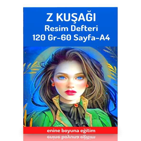 Z Kuşağı Resim Defteri (A4 Resim Defteri)