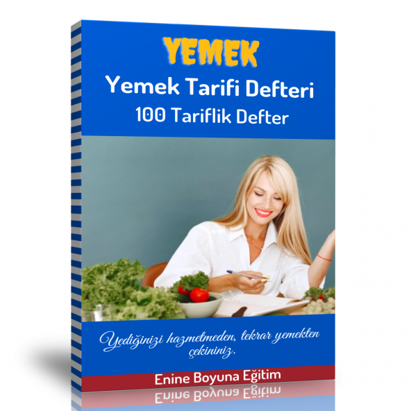 Yemek Tarifi defteri (100 Tariflik Defter)