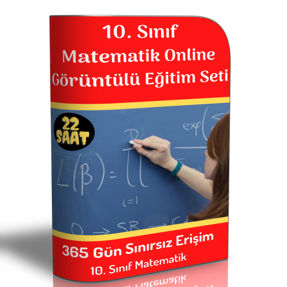 10. Sınıf Matematik Görüntülü Eğitim Seti ürün görseli 1