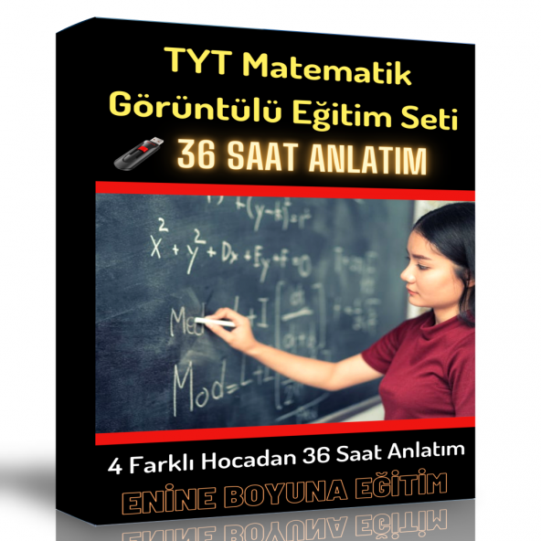 TYT Matematik Görüntülü Eğitim Seti (36 Saat Anlatım)