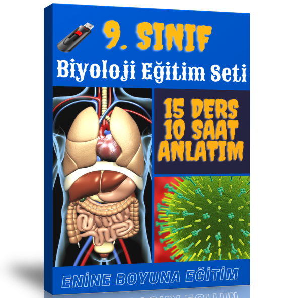 9. Sınıf Biyoloji Görüntülü Eğitim Seti ürün görseli 1