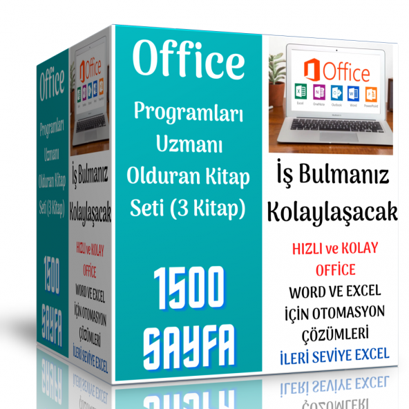 Office Programları Uzmanı Olduran Kitap Seti (3 Kitap) ürün görseli 1