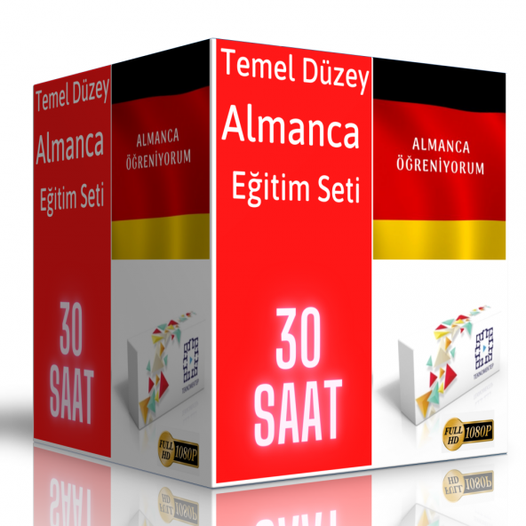 Almanca Temel Düzey Görüntülü Eğitim Seti
