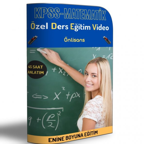KPSS Önlisans Matematik Özel Ders Eğitim Video Seti