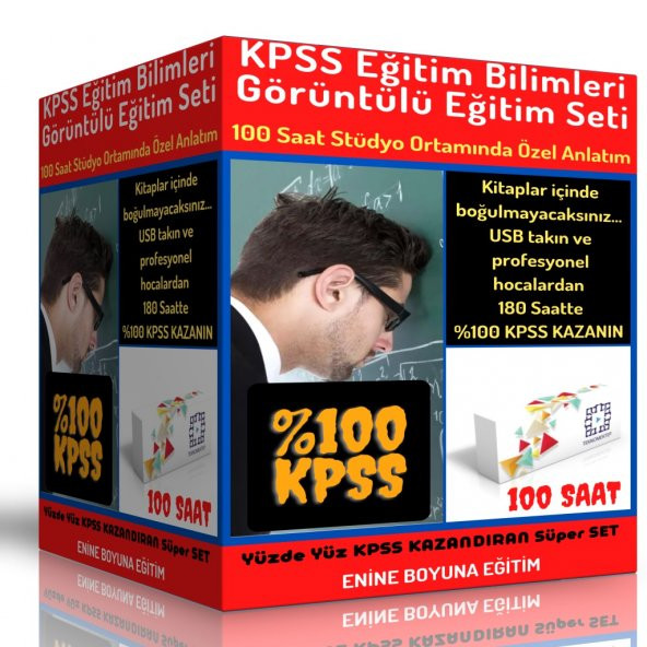 2025 KPSS Eğitim Bilimleri Görüntülü Eğitim Seti ürün görseli 1