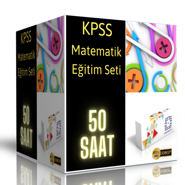 2025 KPSS Matematik Görüntülü Eğitim Seti ürün görseli 1
