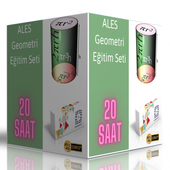 2025 ALES Geometri Görüntülü Eğitim Seti ürün görseli 1