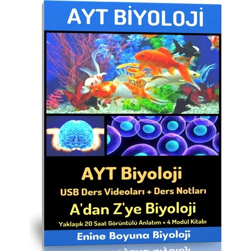 2025 AYT Biyoloji Hazırlık Seti (Video Destekli)