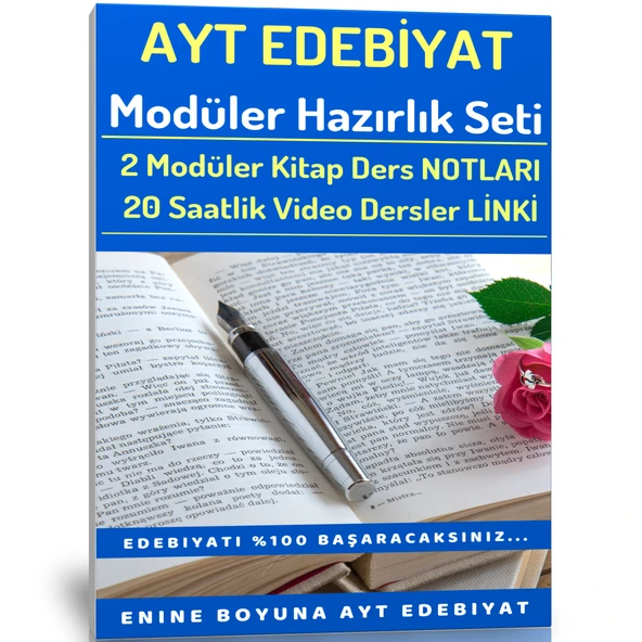2026 AYT Edebiyat Modüler Set (2 Modüler Kitap + 20 Saatlik Özel Ders Anlatımı) - Resim 4