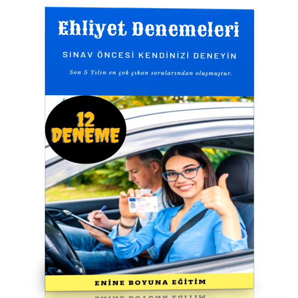 Ehliyet Denemeleri (12 Deneme) - Resim 2