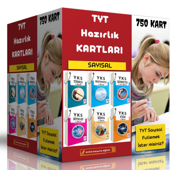 TYT-SAYISAL Hazırlık Kartları Eğitim Seti