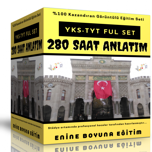 YKS-TYT Tüm Dersler Görüntülü USB Eğitim Seti