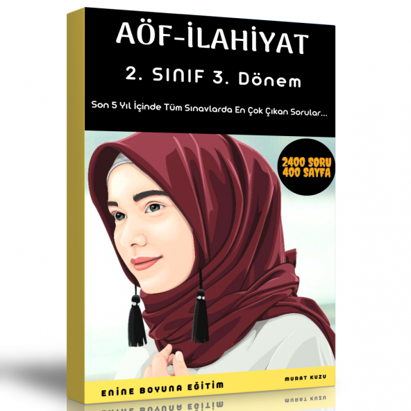 AÖF- İlahiyat 2. Sınıf 3. Dönem Tüm Dersler
