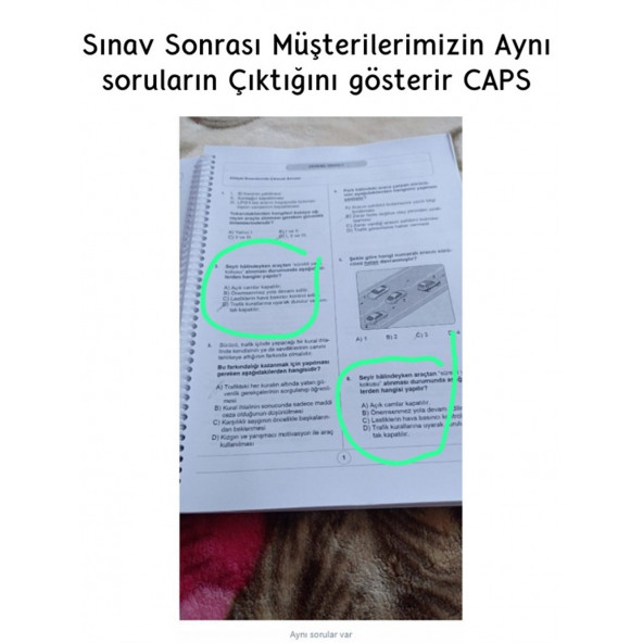 %100 Çıkacak Ehliyet Soruları (785 Soru) - Resim 2