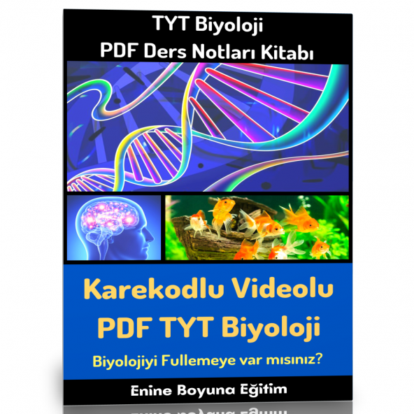 2025 TYT Biyoloji Modüler PDF Ders Notları Kitabı (150 Sayfalık ÖZET)