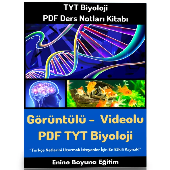 TYT Biyoloji Hazırlık Kitabı (PDF Ders Notları + Görüntülü Dersler) - 1