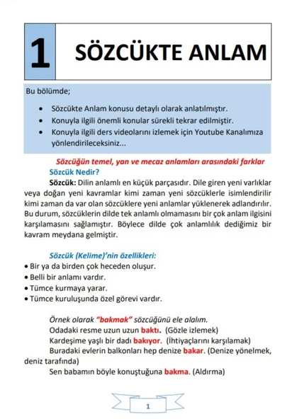 2025 TYT Türkçe Modüler Kitap Seti (Görüntülü Anlatımlı) - 3