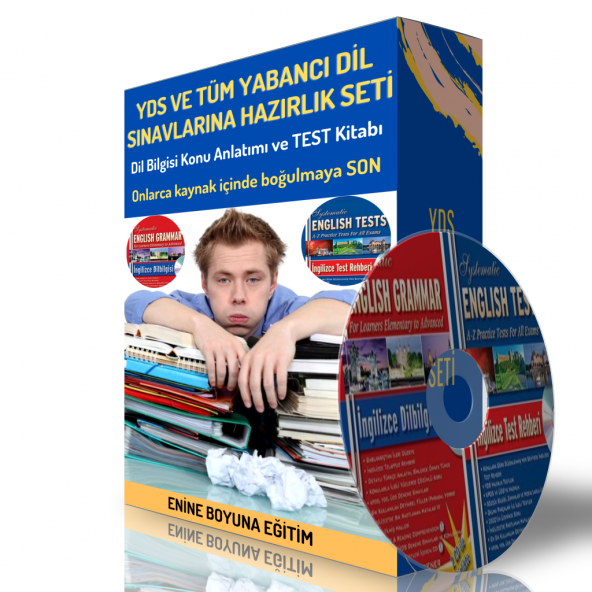 YDS ve Tüm Yabancı Dil Sınavlarına Hazırlık Seti (2 Süper Kitap)