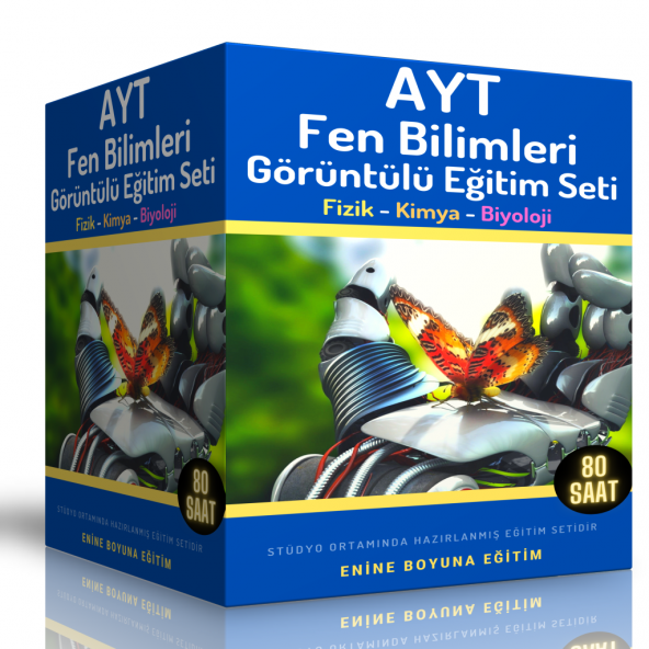 AYT Fen Bilimleri Görüntülü Eğitim Seti (80 Saat Anlatım)