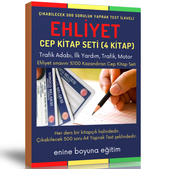Ehliyet Cep Kitap Seti (4 Kitap) ürün görseli 1