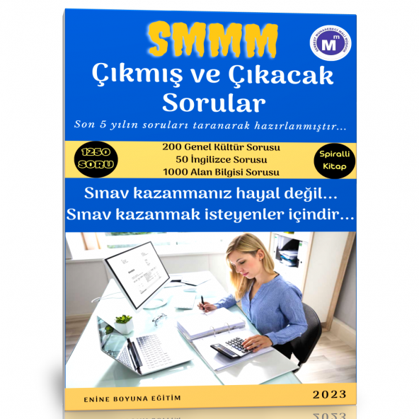 SMMM Sınav Çıkmış ve Çıkacak Sorular Kitabı (1250 Soru)