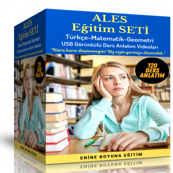 2024 ALES Eğitim Seti (120 Saat Anlatım)