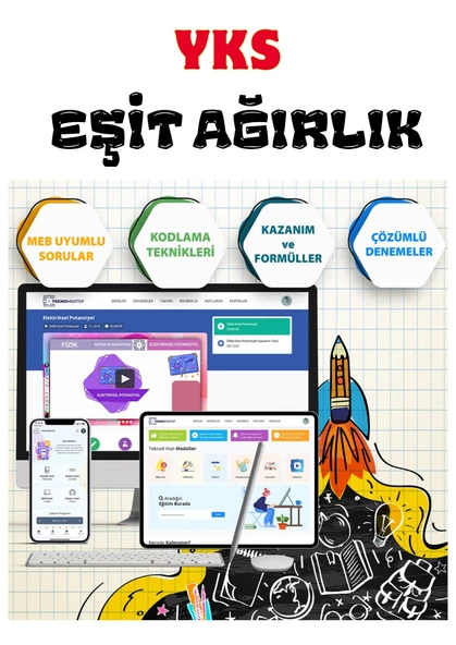 YKS Eşit Ağırlık Online Eğitim Seti - 2
