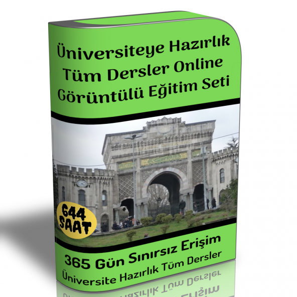 Üniversiteye Hazırlık Tüm Dersler Görüntülü Eğitim Seti