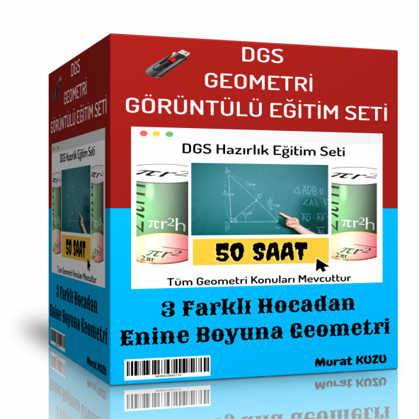 DGS Geometri Görüntülü Eğitim Seti (50 Saatlik Özel Anlatım)