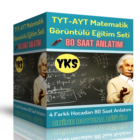 TYT-AYT Matematik Görüntülü Eğitim Seti (80 Saat Anlatım)