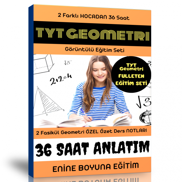 Geometri Ful Hazırlık Seti (36 Ders + 2 Fasikül Kitap)