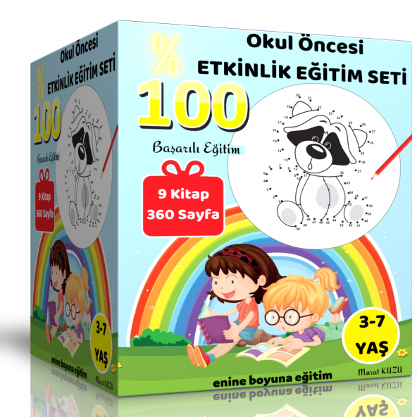 Okul Öncesi Etkinlik Eğitim Seti (9 Fasikül Kitap)