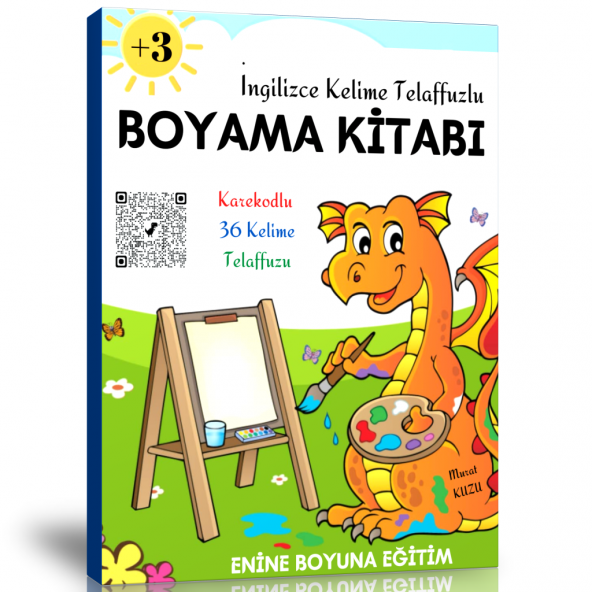 İngilizce Telaffuzlu Boyama Kitabı