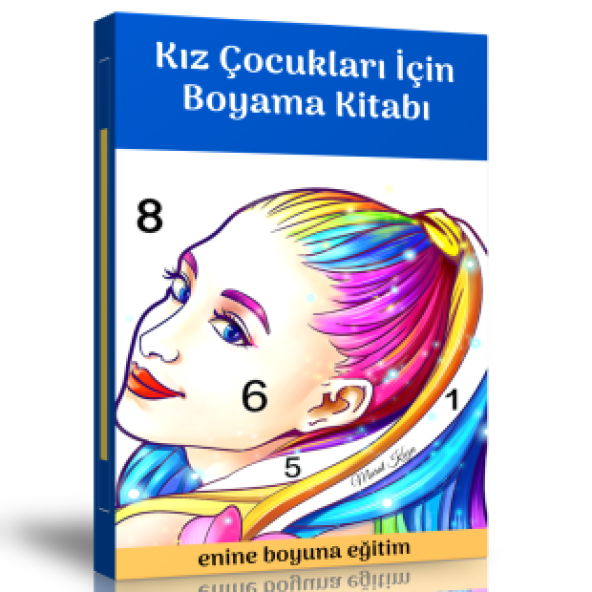 Kız Çocukları İçin Boyama Kitabı
