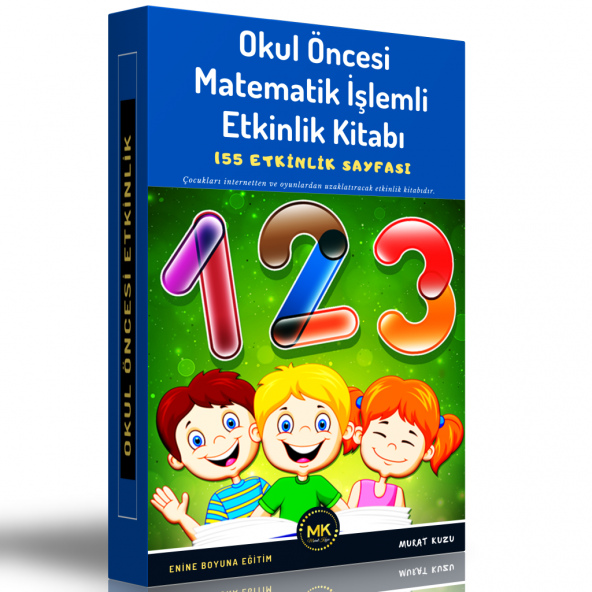 Okul Öncesi Matematik İşlemli Etkinlik Kitabı (Spiralli)