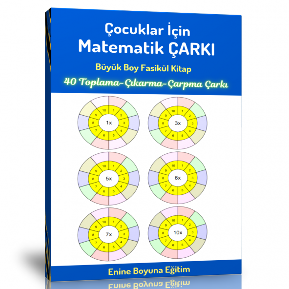 Çocuklar İçin Matematik Çarkı (Matematik İşlem Çarkı)