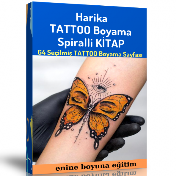 Harika TATTOO Boyama Kitabı