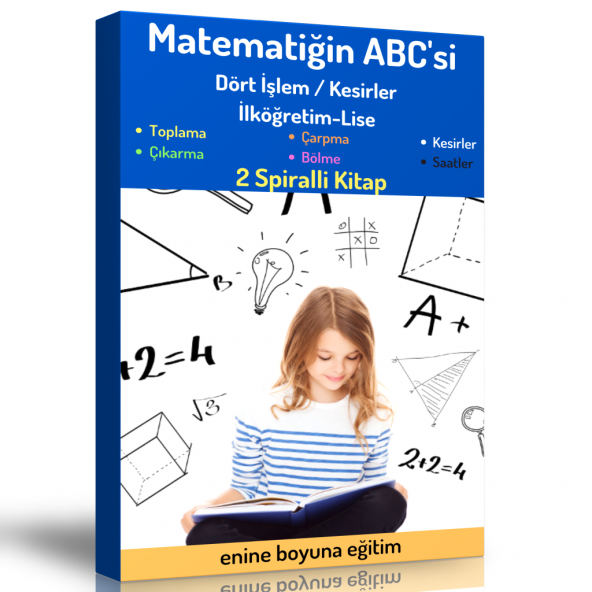 Matematiğin ABCsi 2 Spiralli Kitap