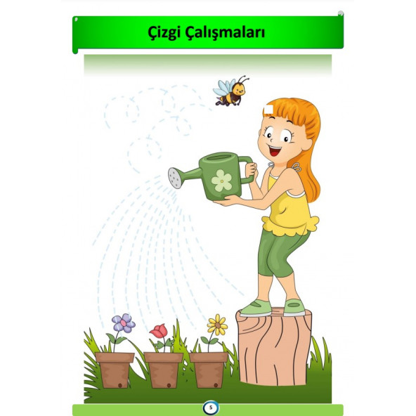 Okul Öncesi Süper Çizgi Çalışmaları Kitabı (Spiralli) - 3