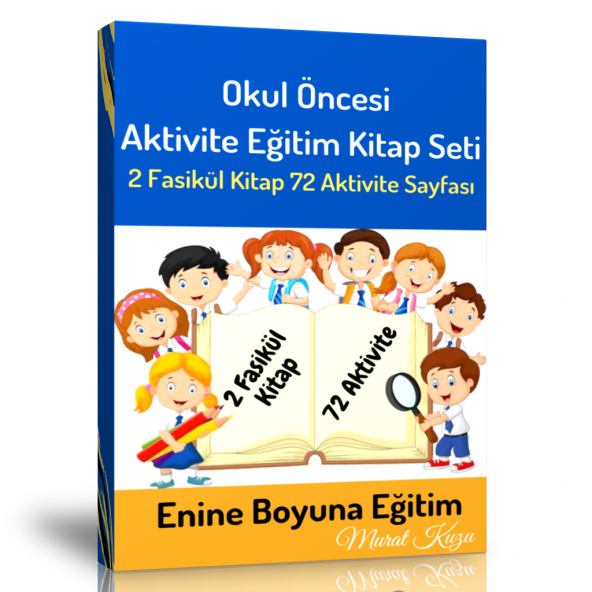 Okul Öncesi Aktivite Eğitim Kitap Seti (2 Fasikül Kitap)