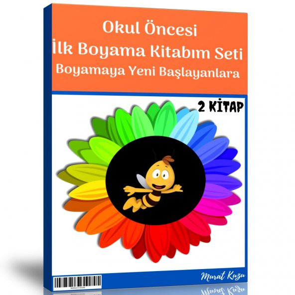 Okul Öncesi İlk Boyama Kitabım Seti (2 Kitap)
