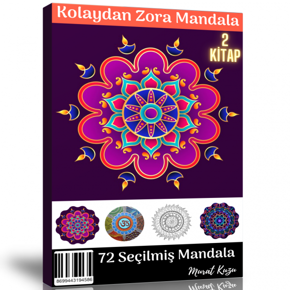 Kolaydan Zora Mandala Kitap Seti (2 Kitap) ürün görseli 1