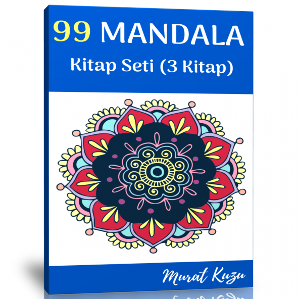 Seçilmiş 99 Mandala Kitap Seti (3 Kitap)